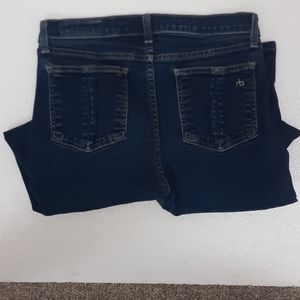 Women's Rag and Bone high rise Skinny jeans